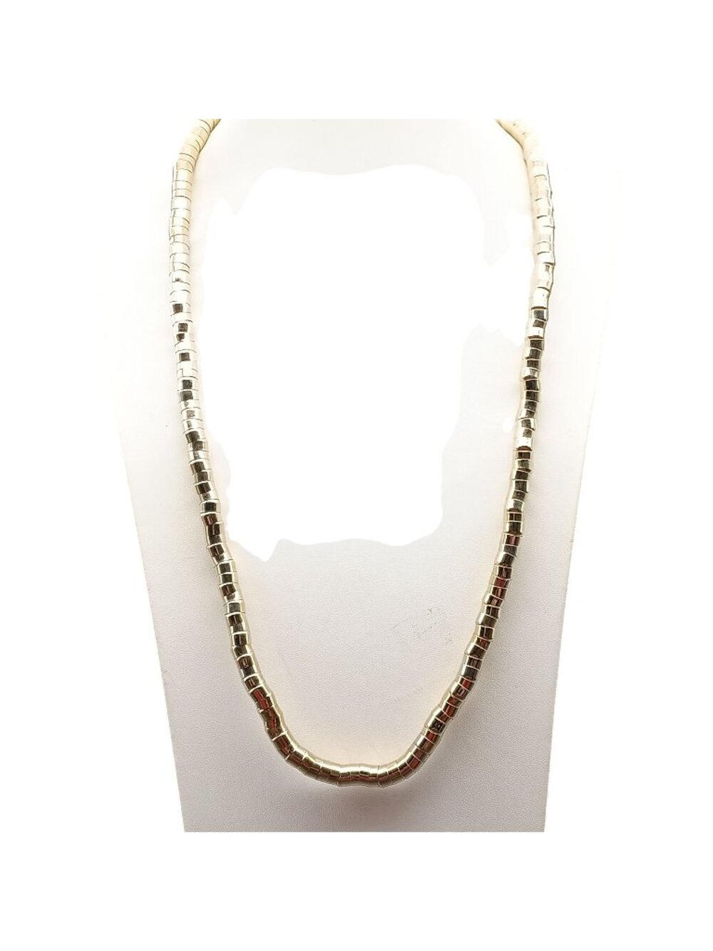 Vintage Segmented Snake Adjustable Necklace Bohemian Style Long Strand Stacked